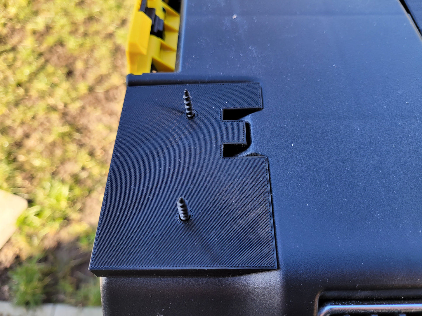 Dewalt Toughsystem 2.0 adapter for tabletop mounting