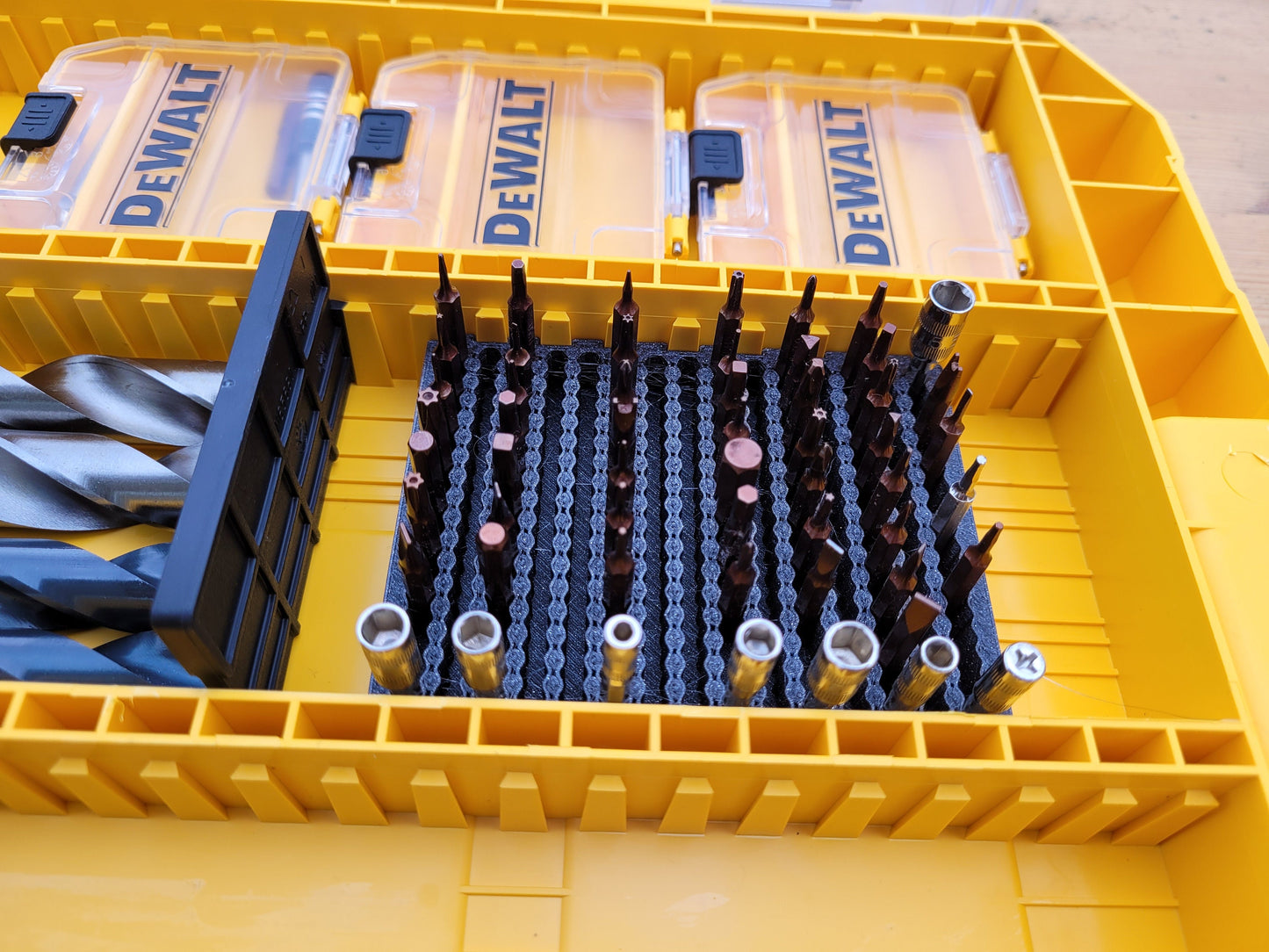 TSTAK DeWALT DT70804-QZ Large tough case bit holders