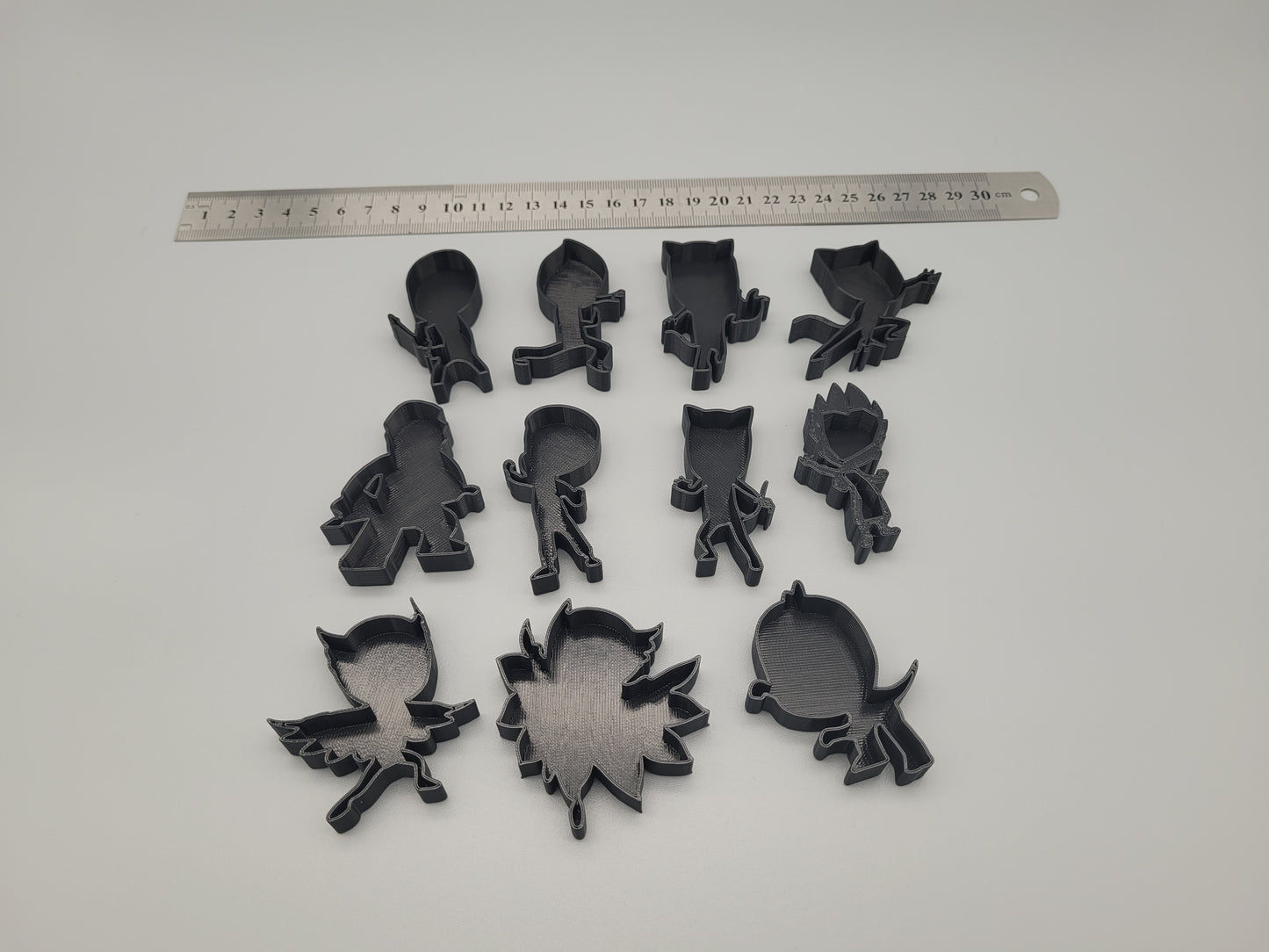 PJ Masks Themed Stamp & Cutter Set (12-Piece) | Kids Craft & Baking Shapes