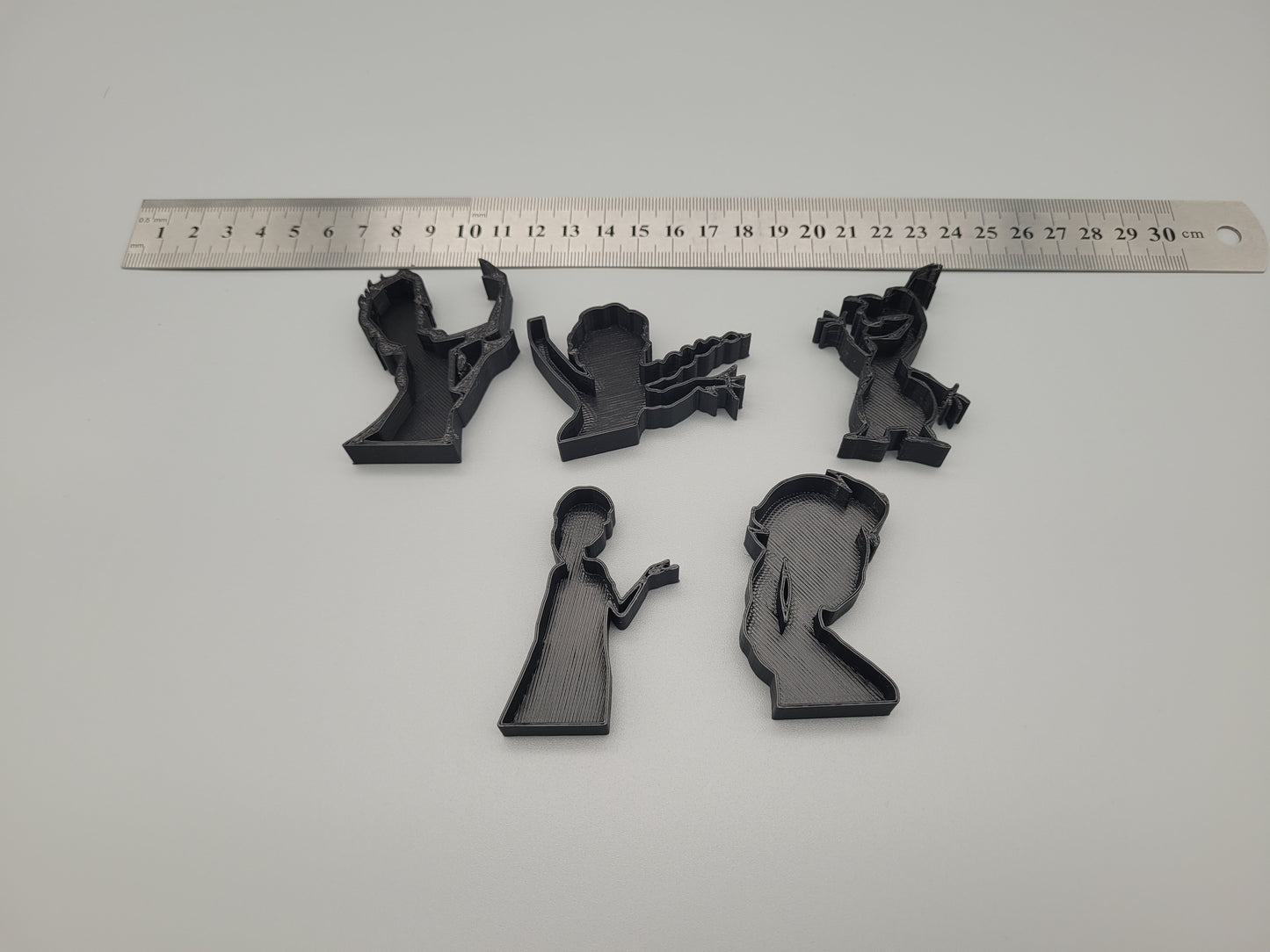 Elsa Themed Stamp & Cutter Set (5-Piece) | Kids Craft & Baking Shapes