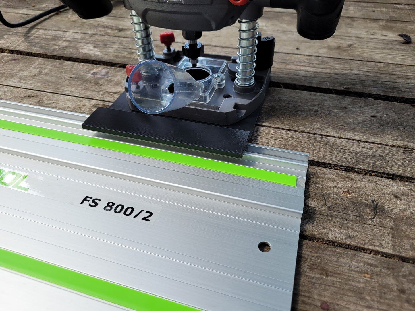 Festool guide rail adapter for Lidl Parkside Router POF 1200 D3 C2