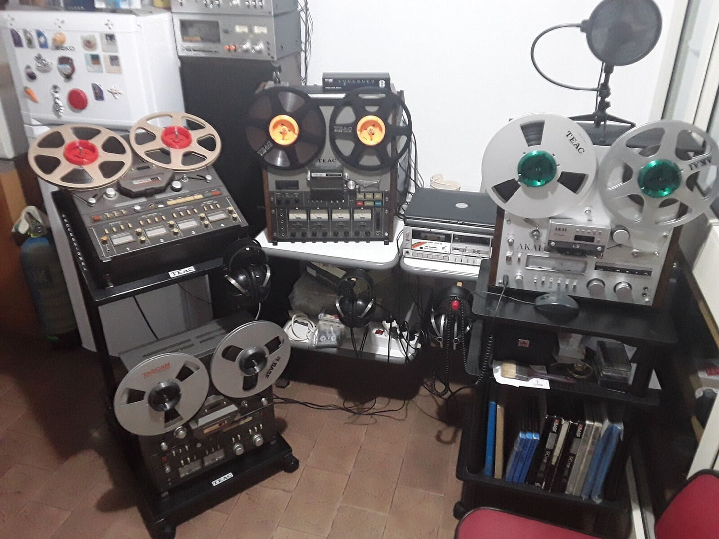 Reel to reel adapters 2 pcs