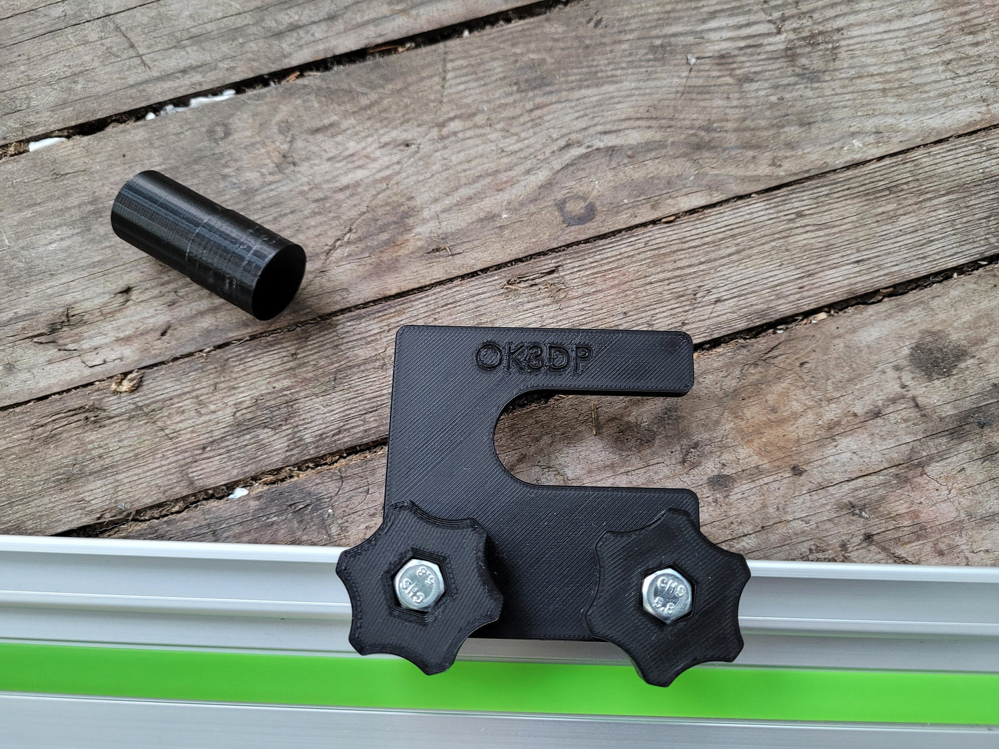 Dog lock set with bench dogs for Festool Rails
