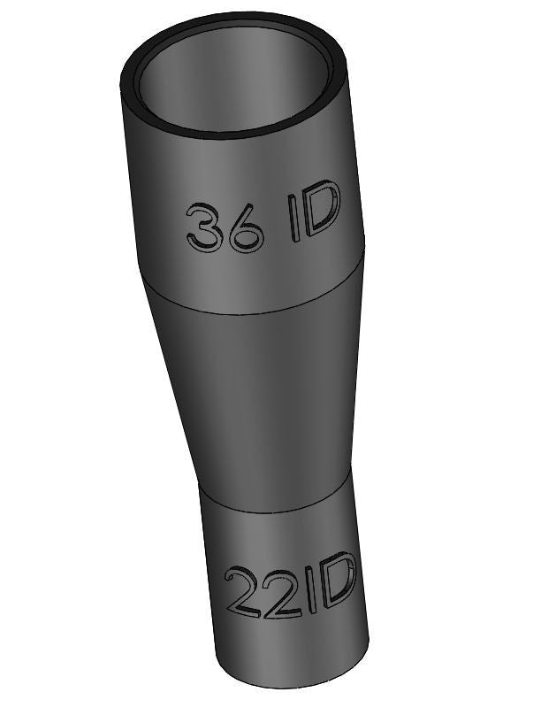 vacuum cleaner adapter for makita 18V sander and 36 V chopsaw 22ID to 36ID festool 36 mm hose