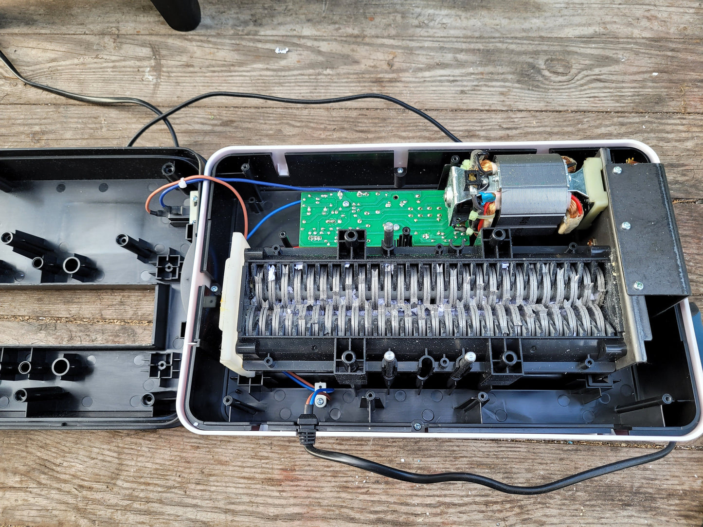 Olympia PS 55 CC shredder gear with metal gear socket