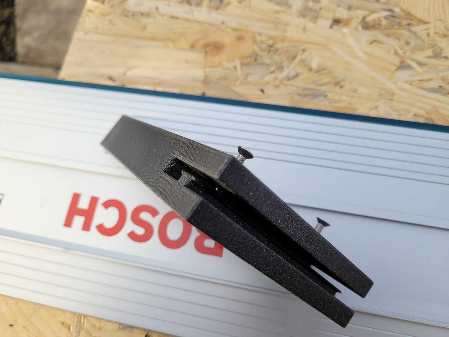Track Rail Square Fence for Bosch FSN rails, lockable and easy slide fit