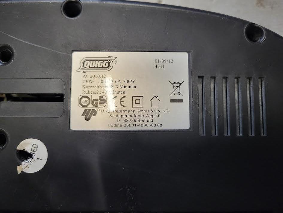 Quigg AV 2010.12 shredder gear