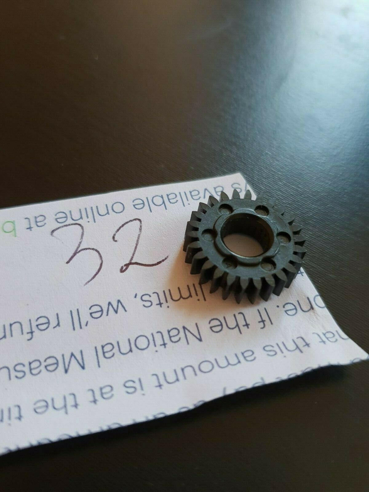 Hp photosmart c7280 part gear 2 pieces