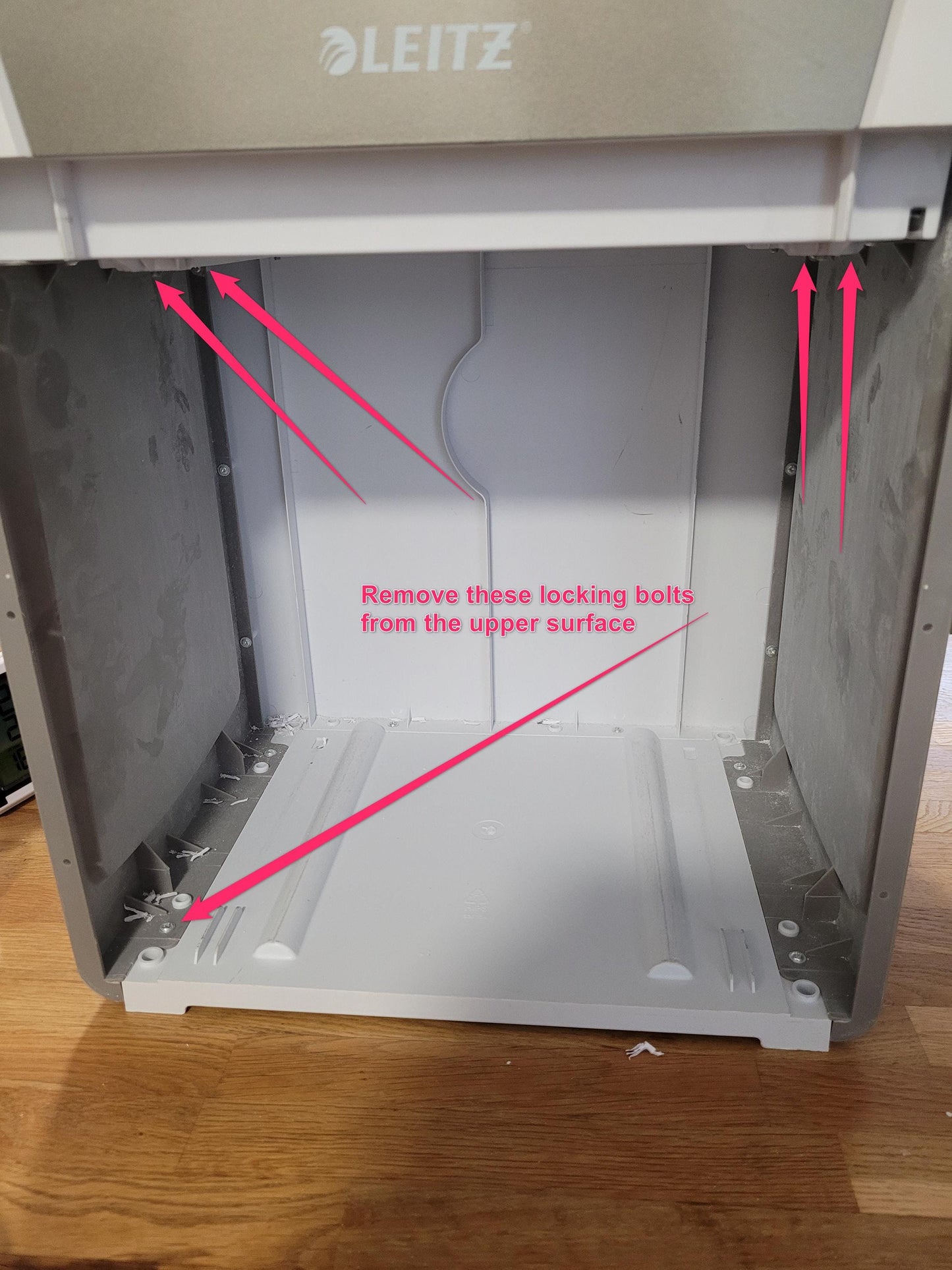 Leitz IQ Office P5 shredder gear