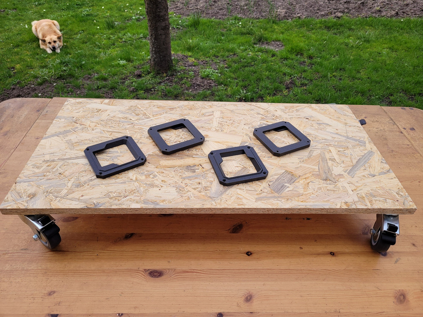 Milwaukee Packout floor mount for caddies (1 set)