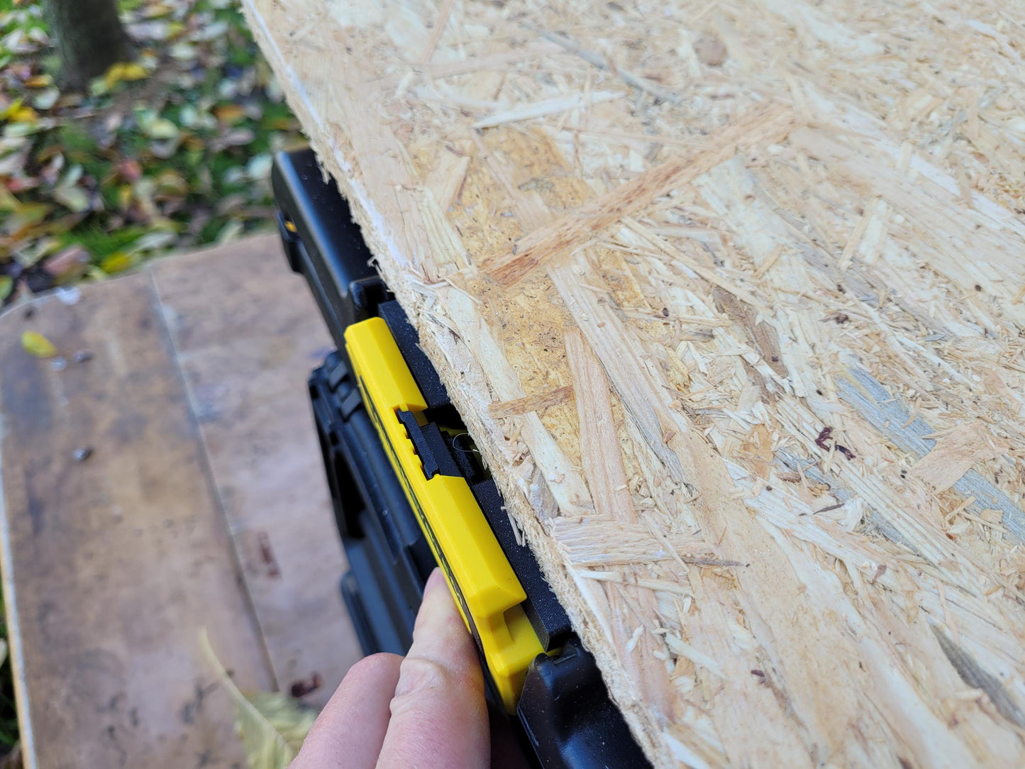 Dewalt Tstak and Stanley Fatmax to Dewalt toughsystem 2.0 adapter (separate top and bottom with Tstak and Fatmax on top)