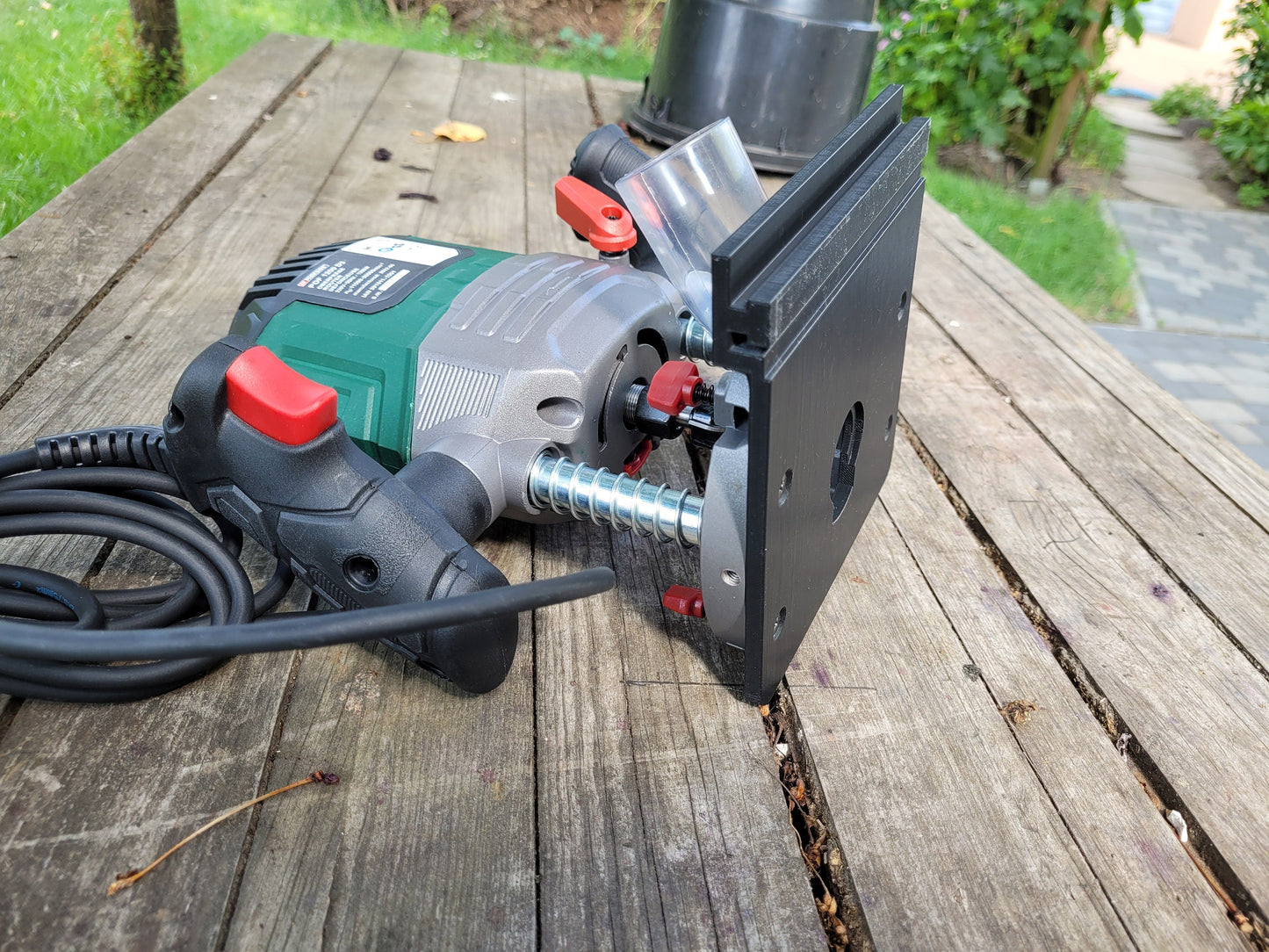 Makita guide rail adapter for Lidl Parkside Router POF 1200 D3 C2