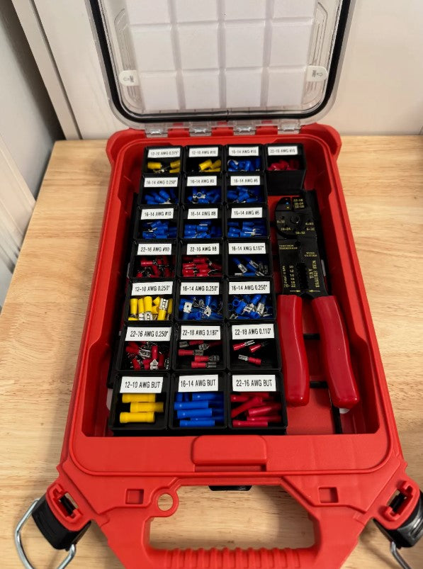 Niskoprofilowy zestaw wkładek do organizera Packout™ Compact – system organizacji (kompletny zestaw)