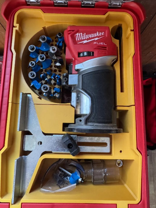Milwaukee Packout Compact Organizer Router Insert + Blank Insert | Custom Plastic Tool Box Insert | Packout Storage Divider