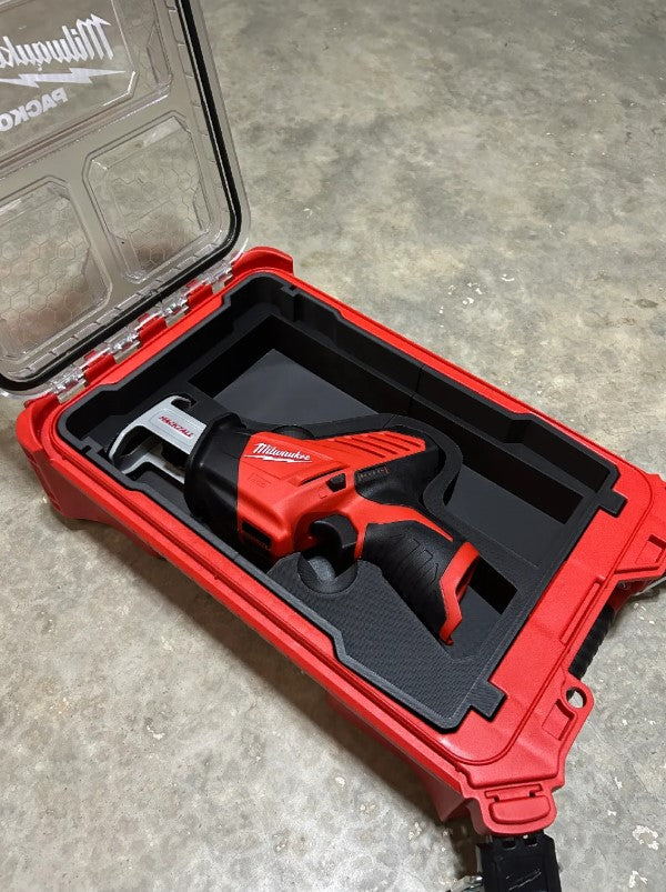 Milwaukee PACKOUT M12 Hacksaw Insert – Custom Tool Storage Organizer Box Insert