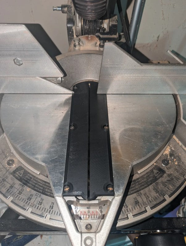 DeWalt DW715 Miter Saw Zero Clearance Insert Plate – One-Piece Replacement Table Insert