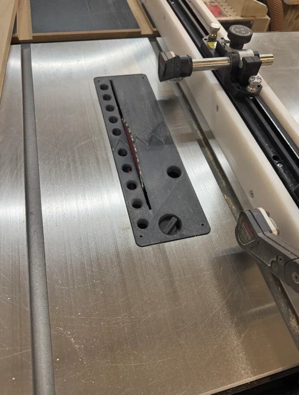 Zero Clearance Throat Plate Insert for Laguna Fusion F1 F2 F3 | Tearout Reduction Insert | Precision Cutting Table Insert | Woodworking Upgrade