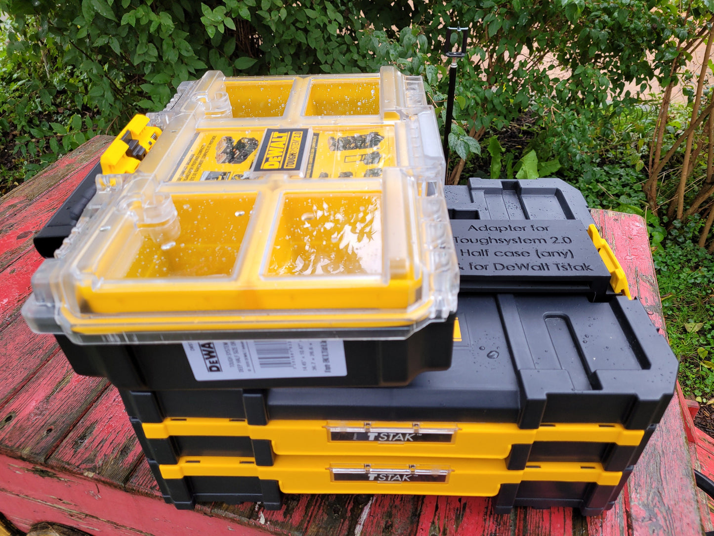 Dewalt toughsystem 2.0 half case mount for Dewalt Tstak and Stanley Fatmax