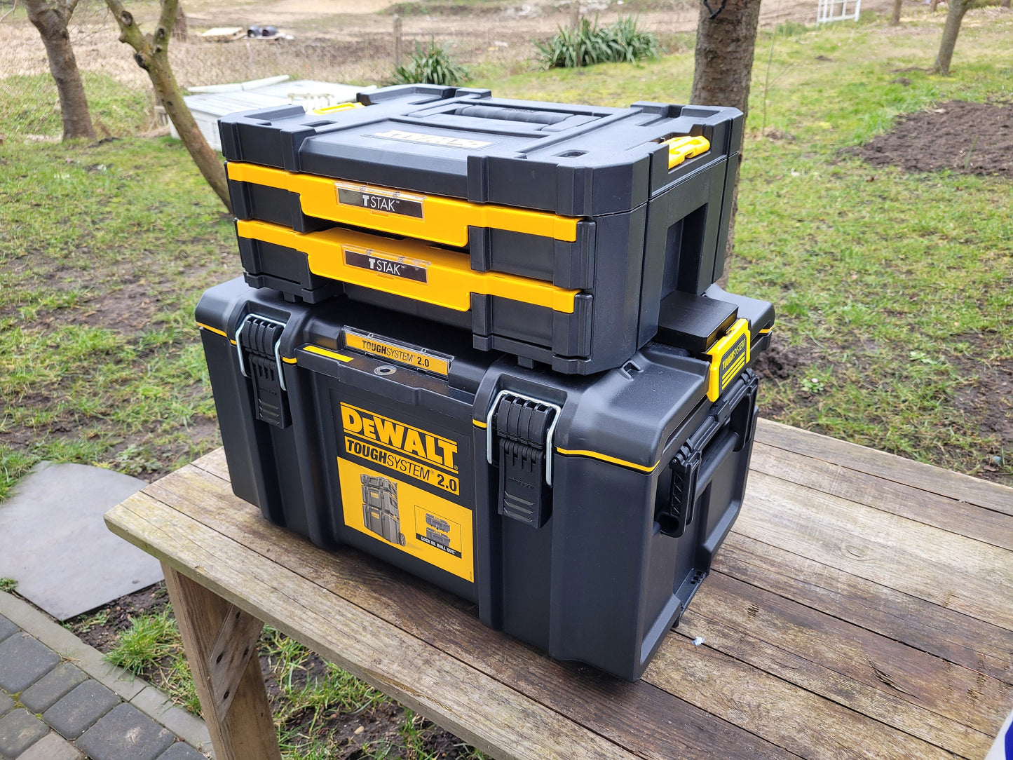 Dewalt Tstak to Dewalt toughsystem 2.0 and 1.0 mount adapter 1 set