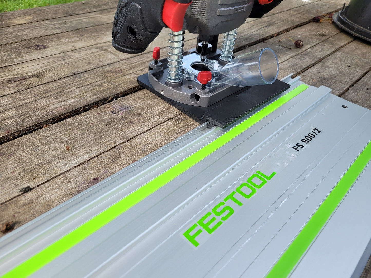 Festool guide rail adapter for Lidl Parkside Router POF 1200 D3 C2