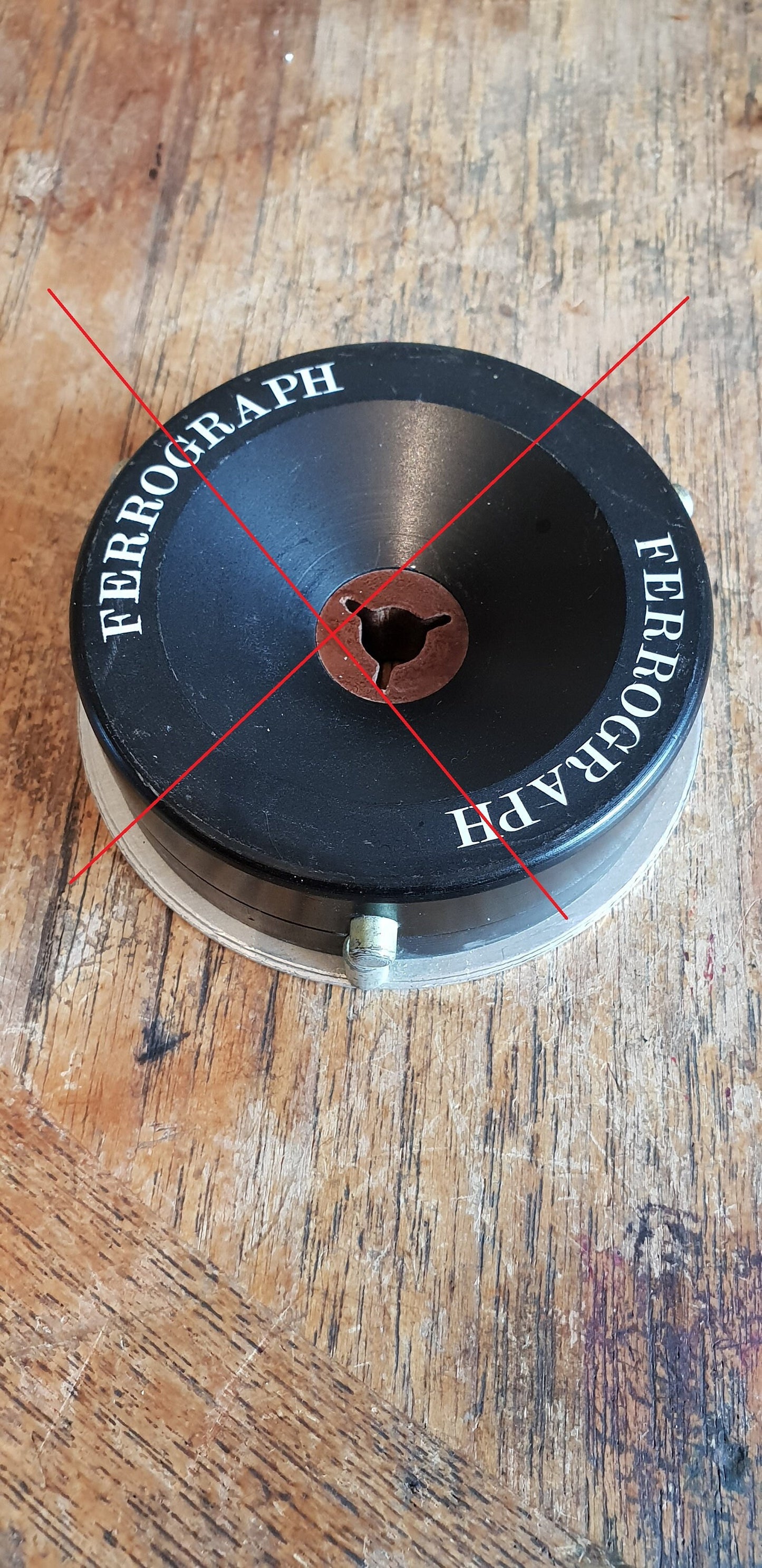 Ferrograph nab adaptor for logic 7 and super 7 1 pair