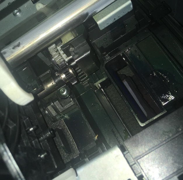 Gear for hp officejet pro 9023 9019 9010 8022 9020 8012 8014 8021 8024e paper pickup failure repair 2 pieces