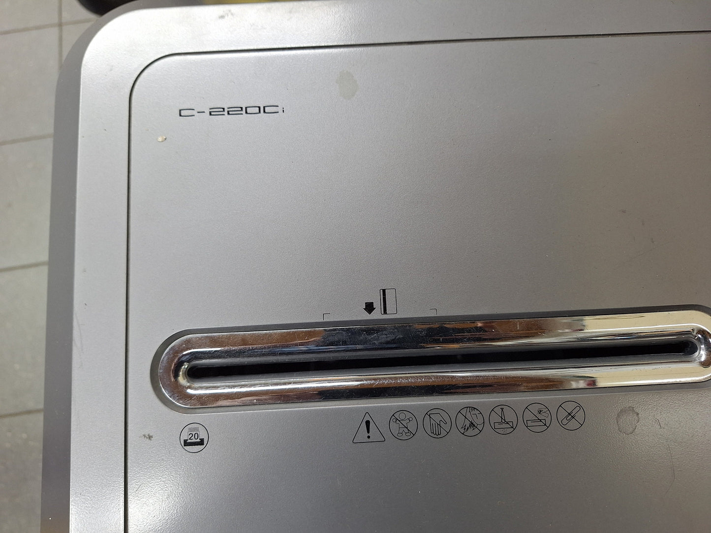 Fellowes Powershred C-220Ci shredder primary drive gear CRC33227