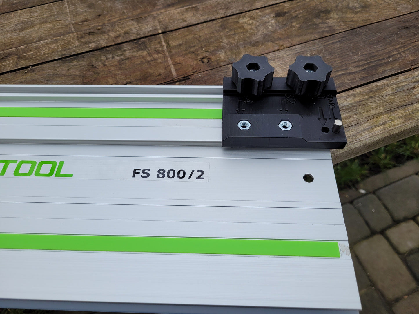 Drilling template for festool rails, circular saw, router 32mm LR 32 LR32