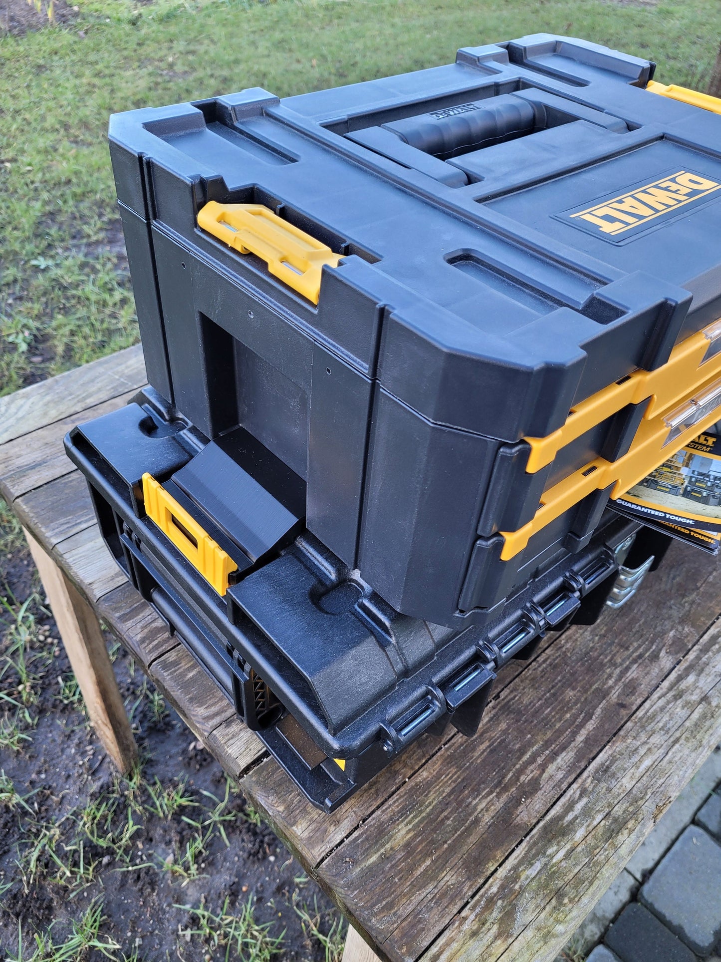 Dewalt Tstak to Dewalt toughsystem 2.0 and 1.0 mount adapter 1 set