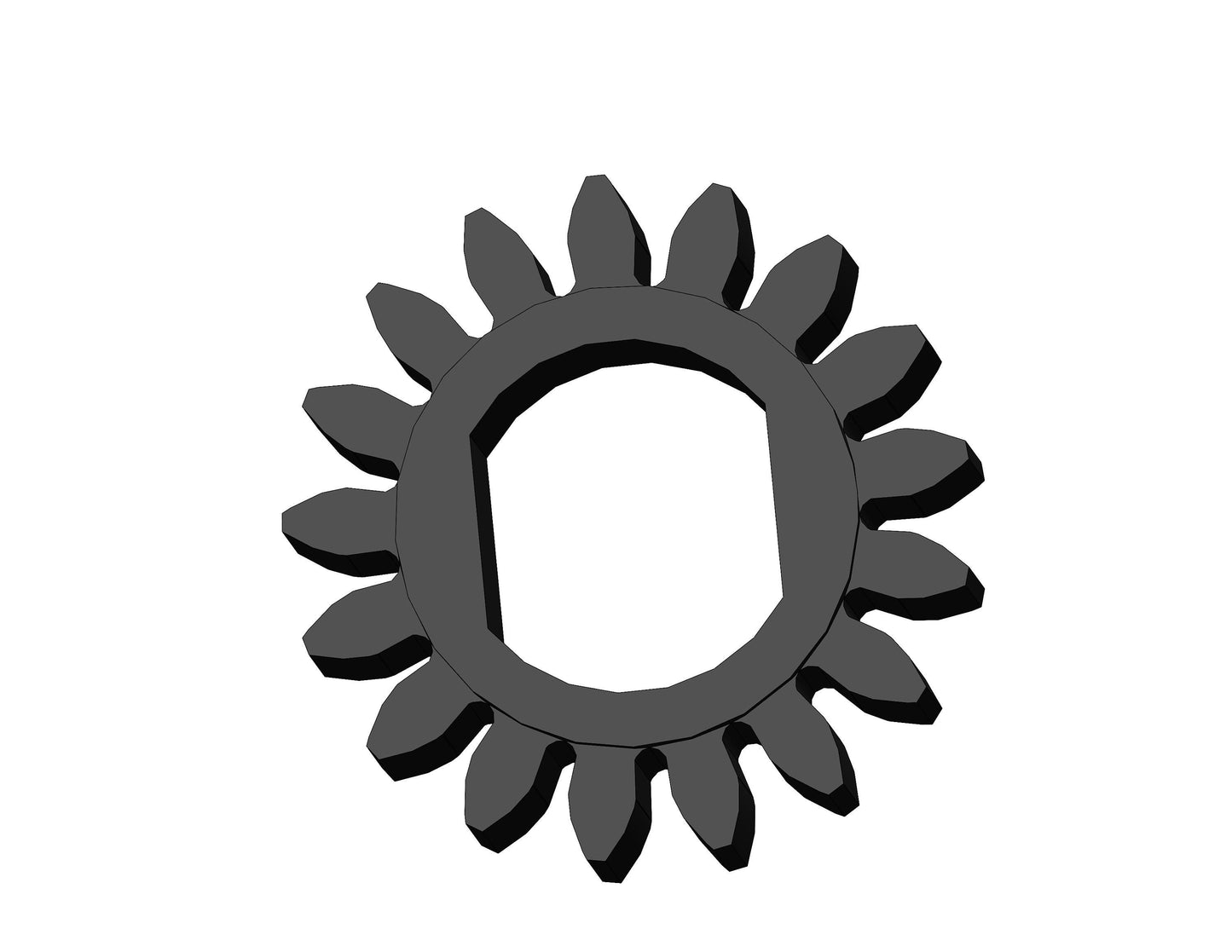 Gear for hp officejet pro 9023 9019 9010 8022 9020 8012 8014 8021 8024e paper pickup failure repair 2 pieces