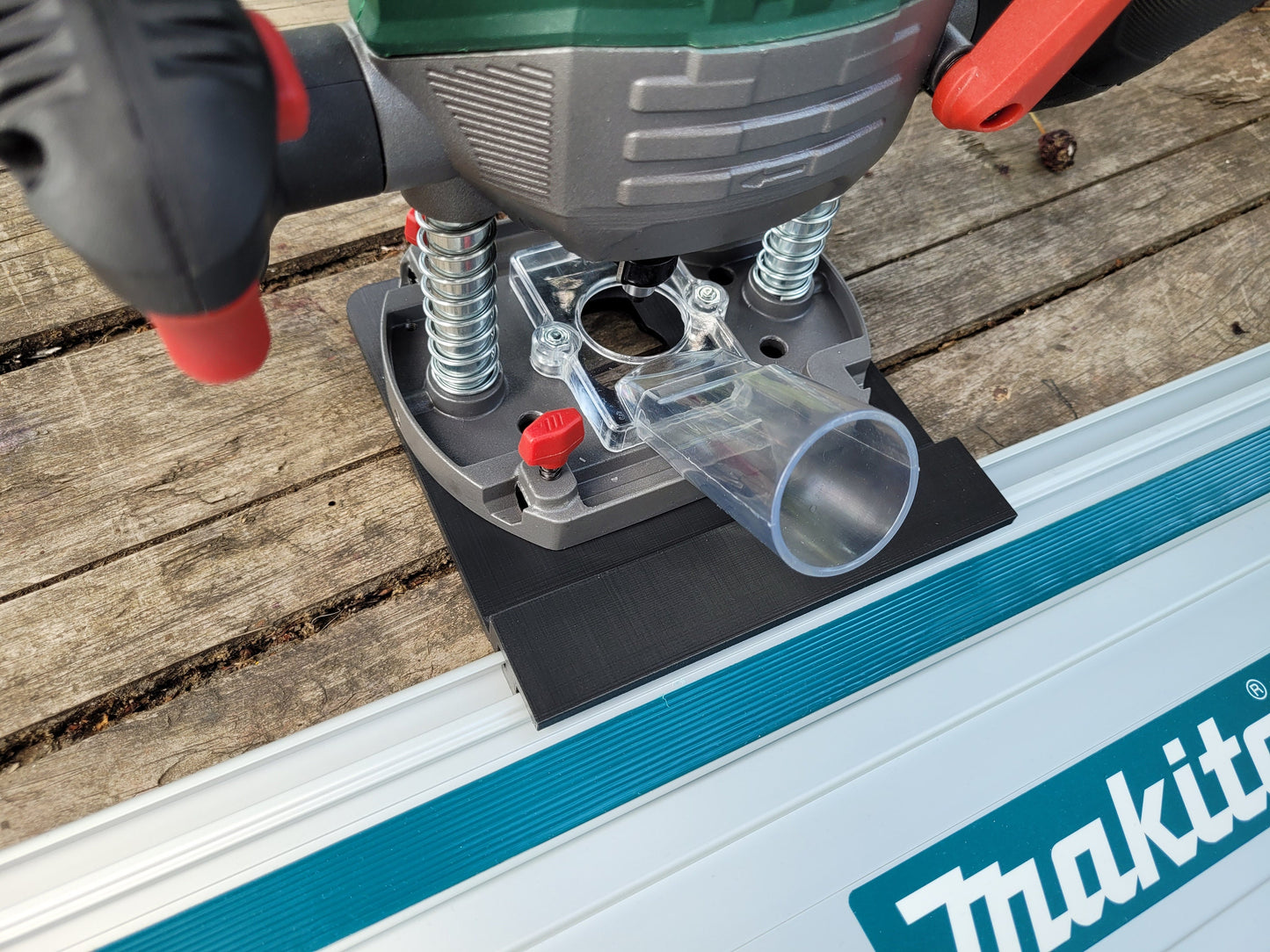 Makita guide rail adapter for Lidl Parkside Router POF 1200 D3 C2