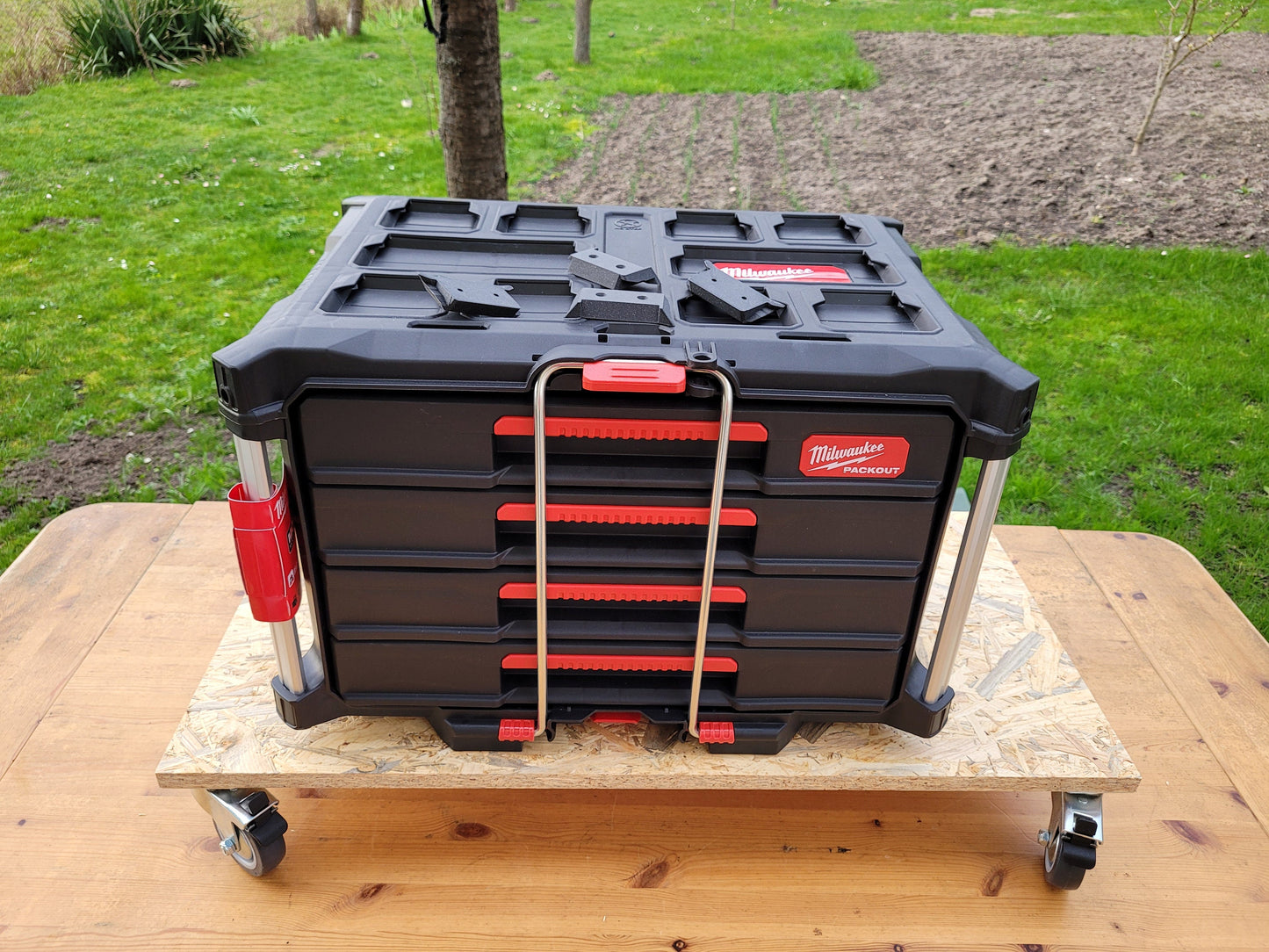 Milwaukee Packout tabletop mount (1 full set)