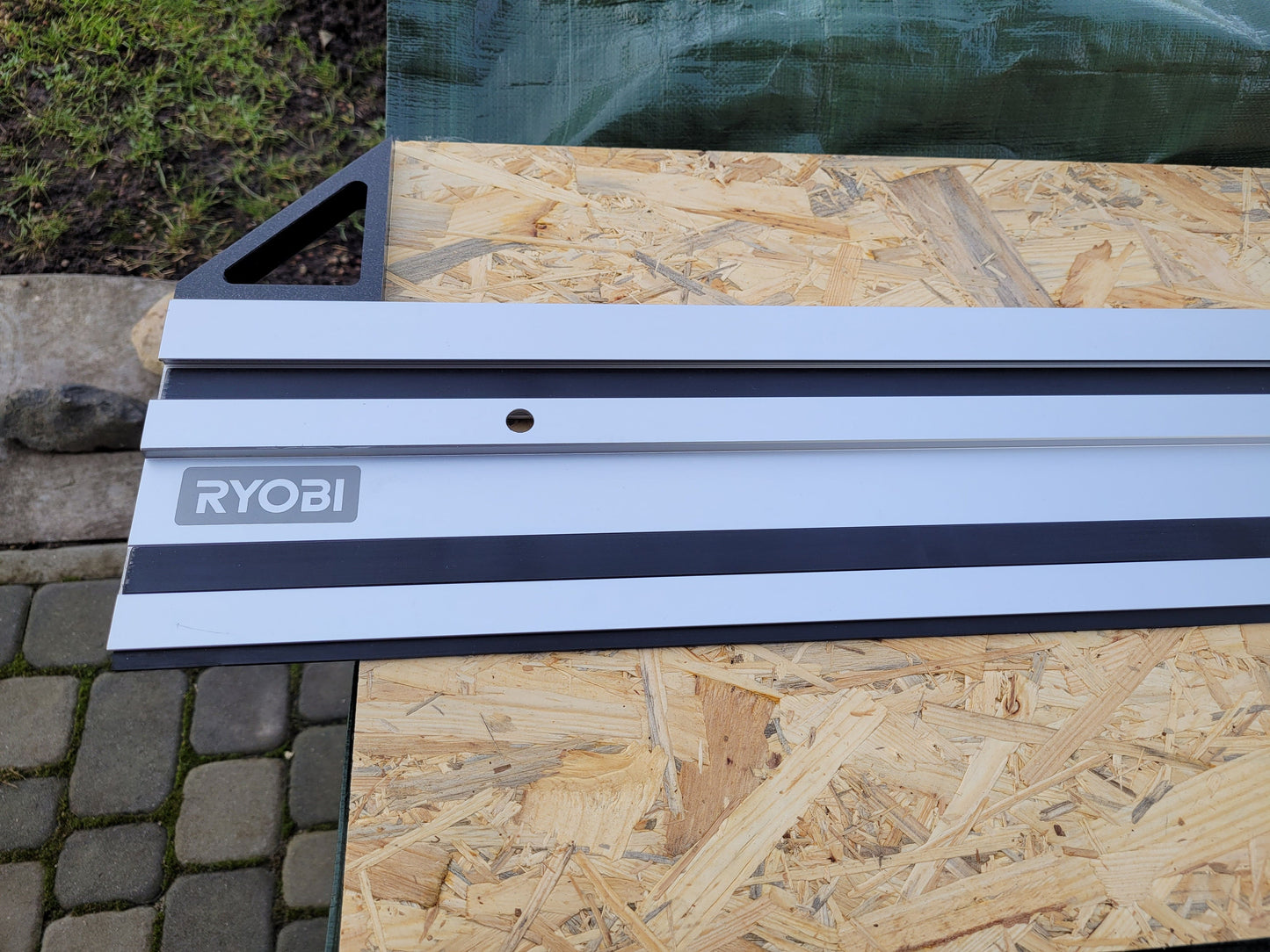 Track rail square fence for Ryobi rails