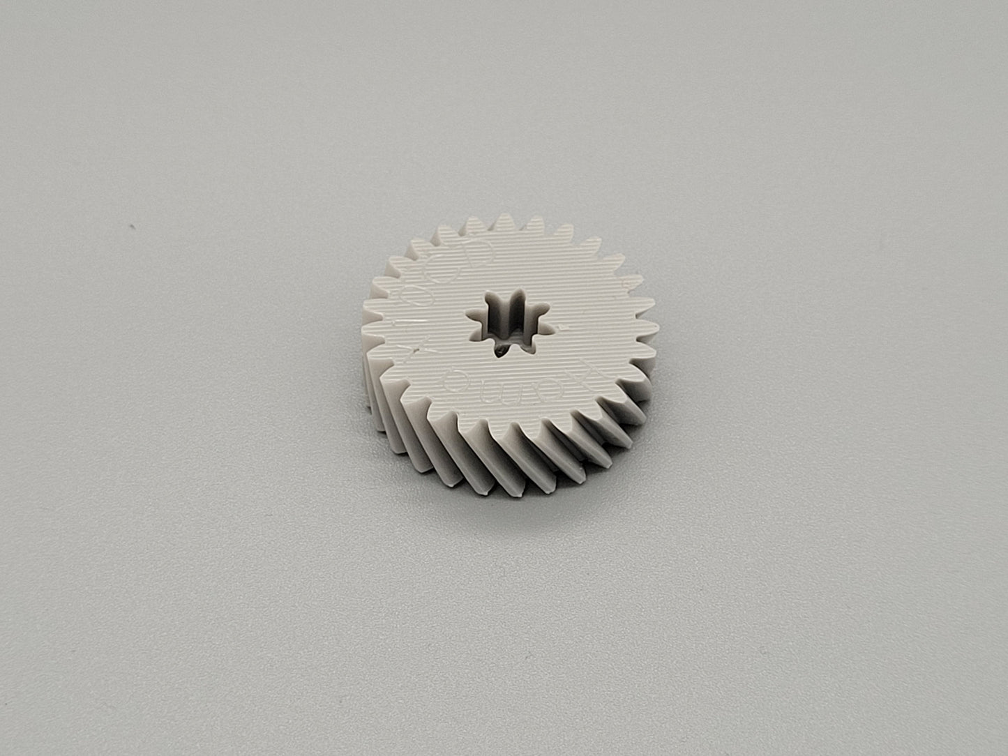 Hama X10CD shredder gear with metal gear socket