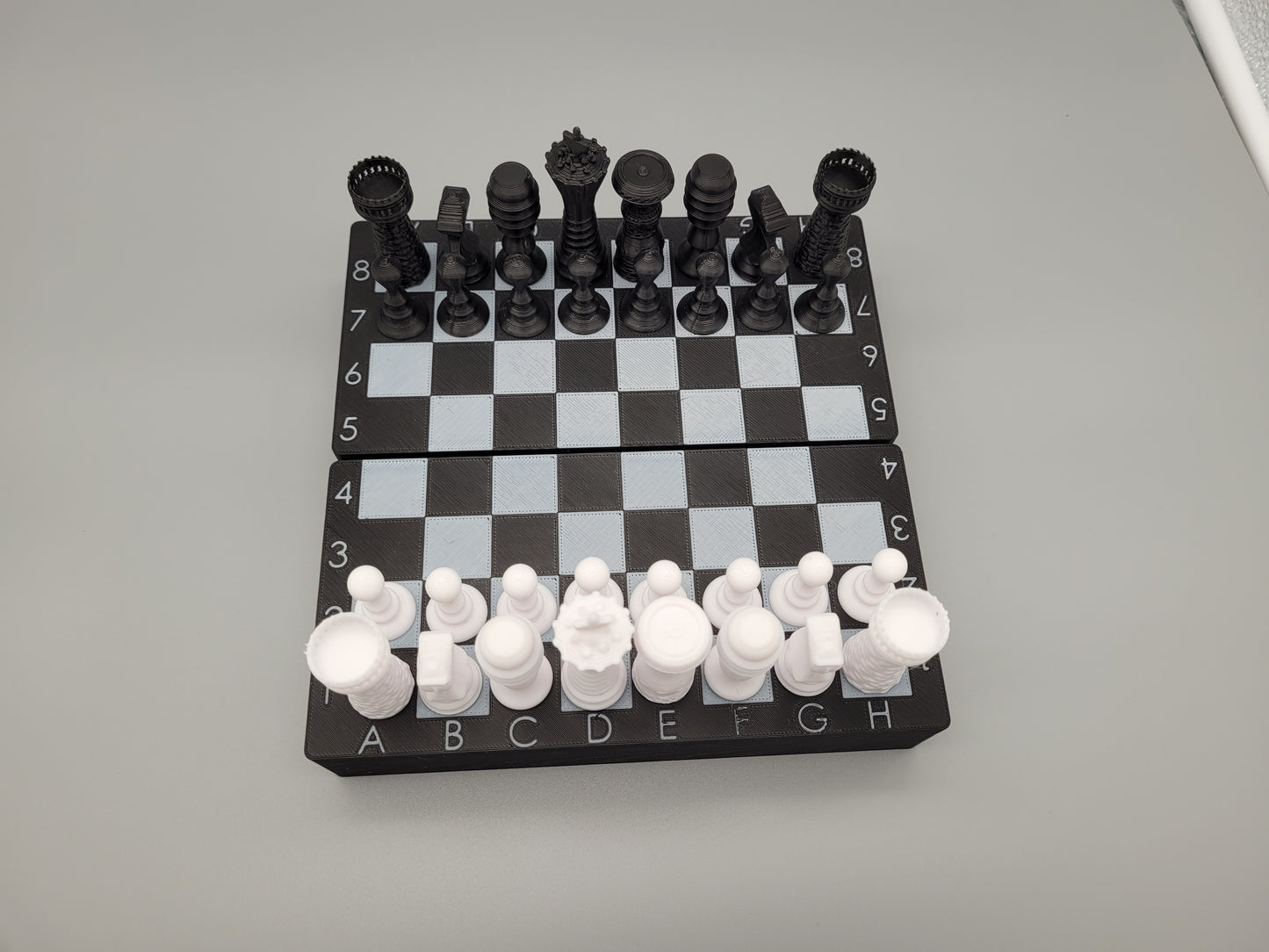 Custom Chess Set | Personalized Chess Board & Pieces | Custom Text Gift Box | Unique Handmade Game Set