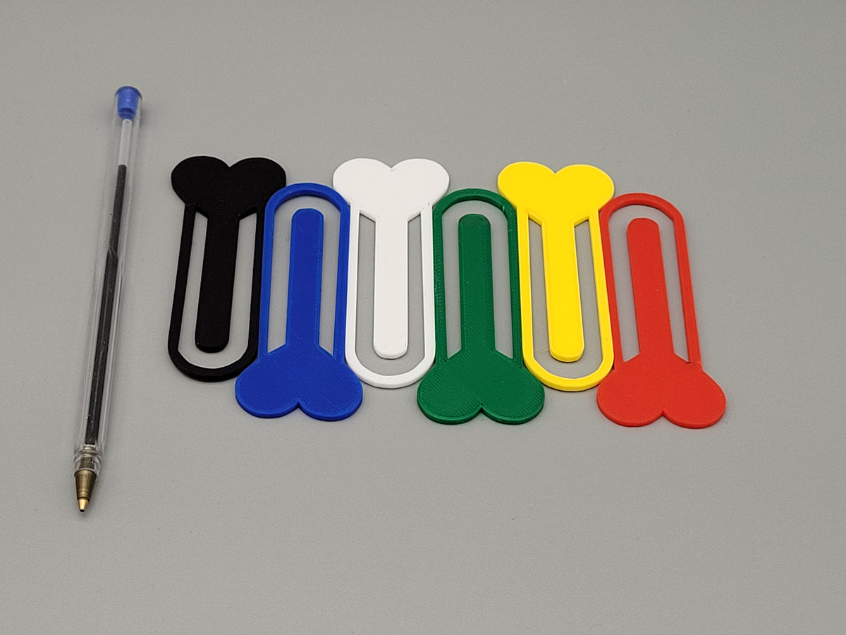 Heart-Shaped Bookmarks | Colorful Plastic Page Marker | Book Lover Gift | Reading Accessory - set of 6