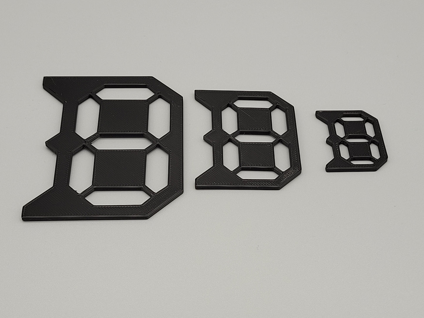 3pcs Number Mold Templates Set | DIY Painting Stencils for Wall, Furniture & Art Projects