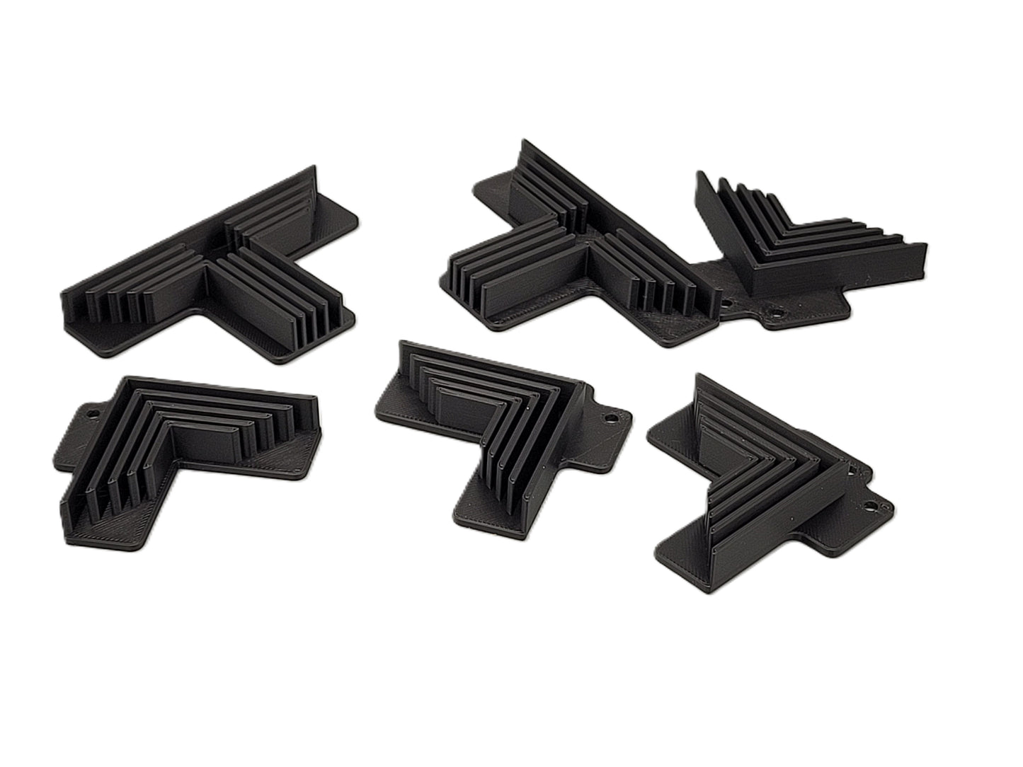 Corner Divider Assembly Clamps – Gift Box Making Tools – Chipboard Bookbinding Guide Set (6 pcs)