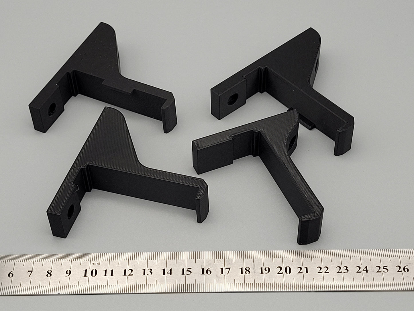 Xbox One Wall Mount Brackets – Set of 4 | Wall Mount for Xbox One S & Xbox One X