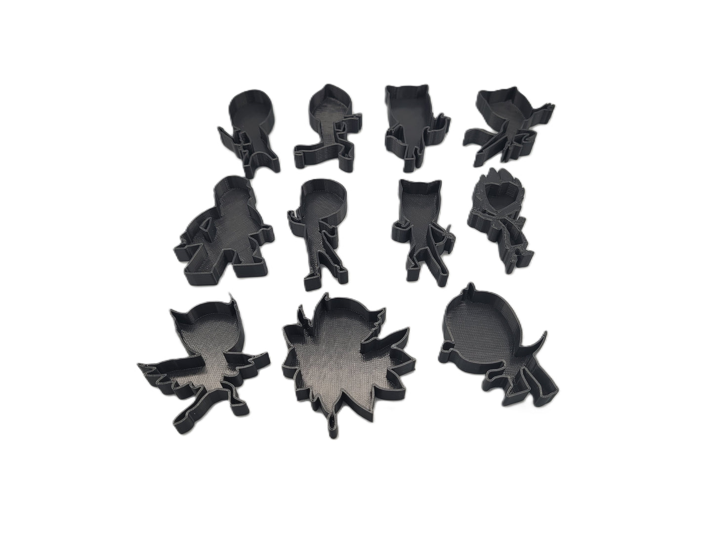 PJ Masks Themed Stamp & Cutter Set (12-Piece) | Kids Craft & Baking Shapes