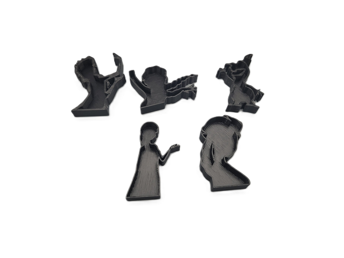 Elsa Themed Stamp & Cutter Set (5-Piece) | Kids Craft & Baking Shapes