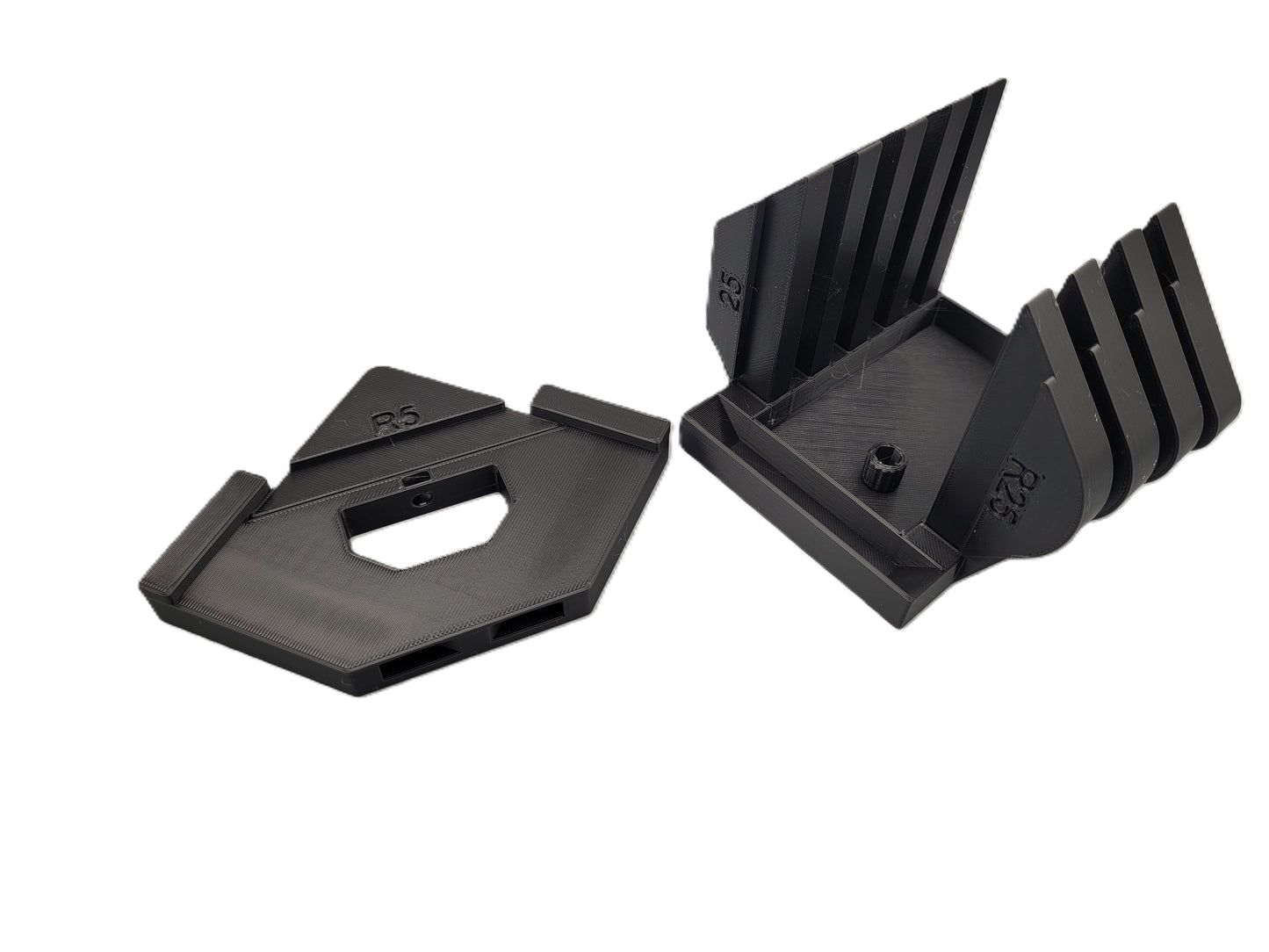 Router Template – Corner Radius Jig compatible with DeWalt 6x12mm clamps