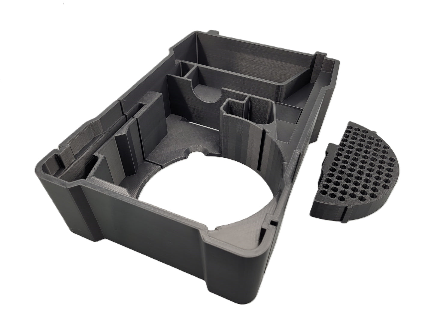 Milwaukee Packout Compact Organizer Router Insert + Blank Insert | Custom Plastic Tool Box Insert | Packout Storage Divider