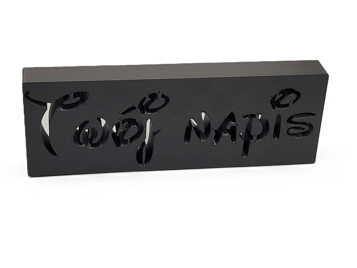 Custom Name Sign for Desk | Personalised Office Name Plate | Teacher Gift | Custom Text Decor | Kids Room Name | Unique Gift Idea