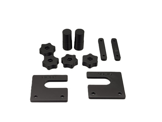Zestaw blokad do stołu (dog lock set) z kołkami do Festool – szyny Festool