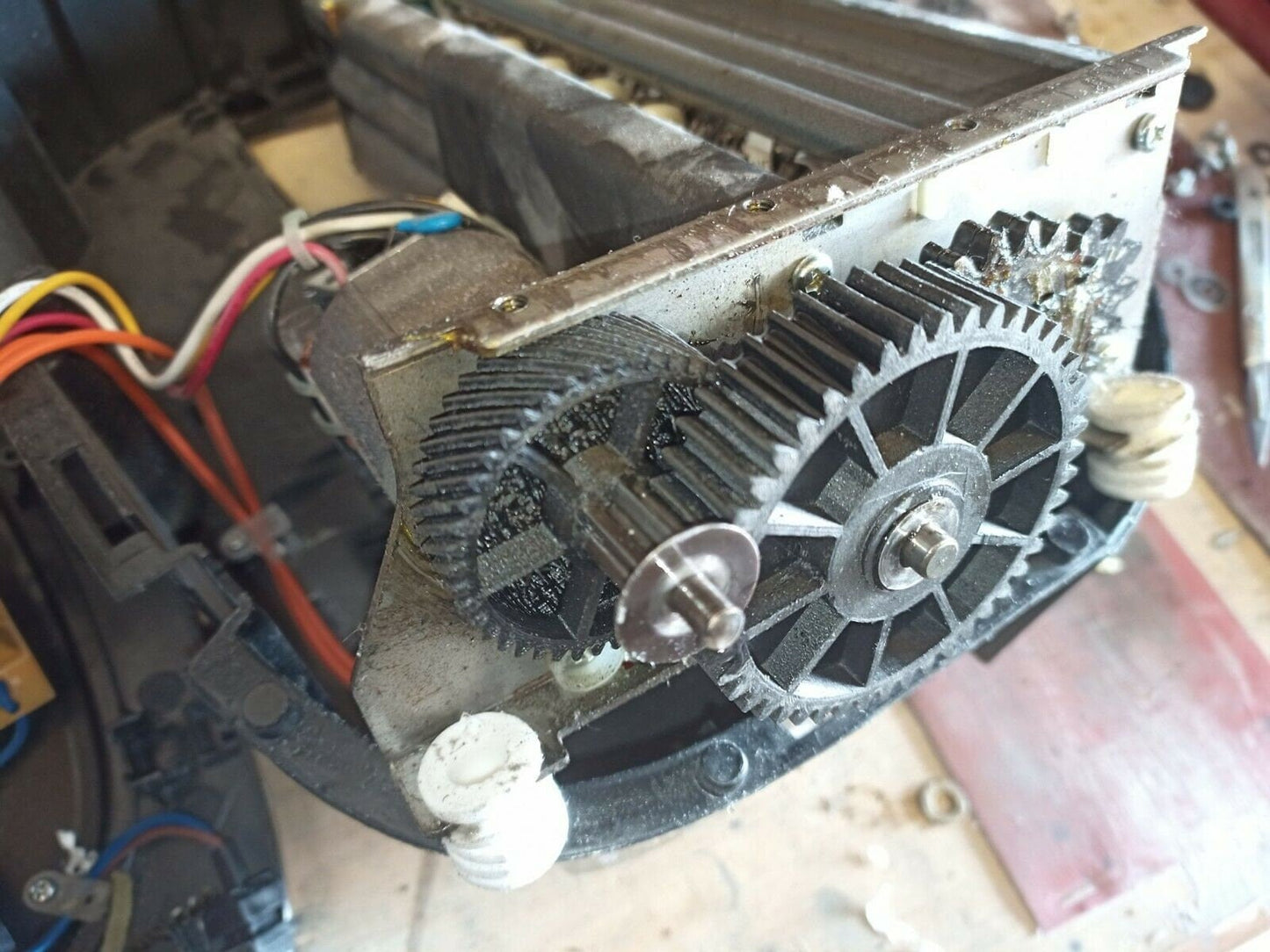 Royal 1216x shredder motor worm gear with metal gear socket