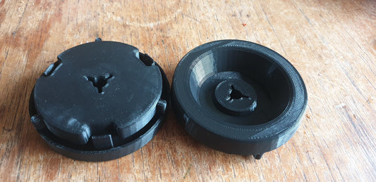 Tandberg reel to reel nab adapter 1 pair