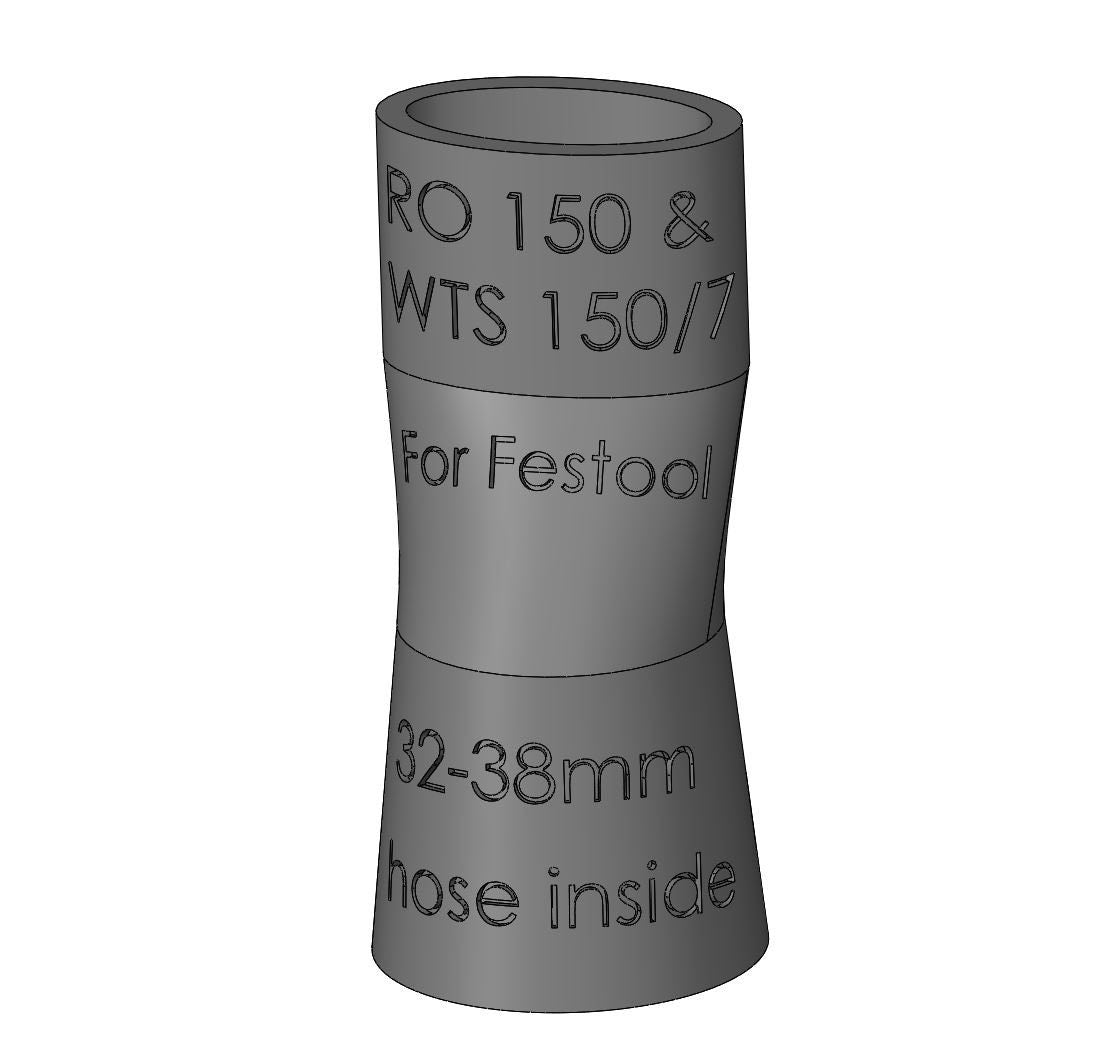 vacuum cleaner adapter for Festool RO 150 & WTS 150/7 adapter