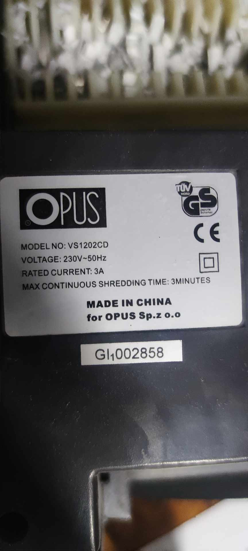 Opus VS 1202 CD Shredder Gear Replacement – Precision Fit Drive Gear