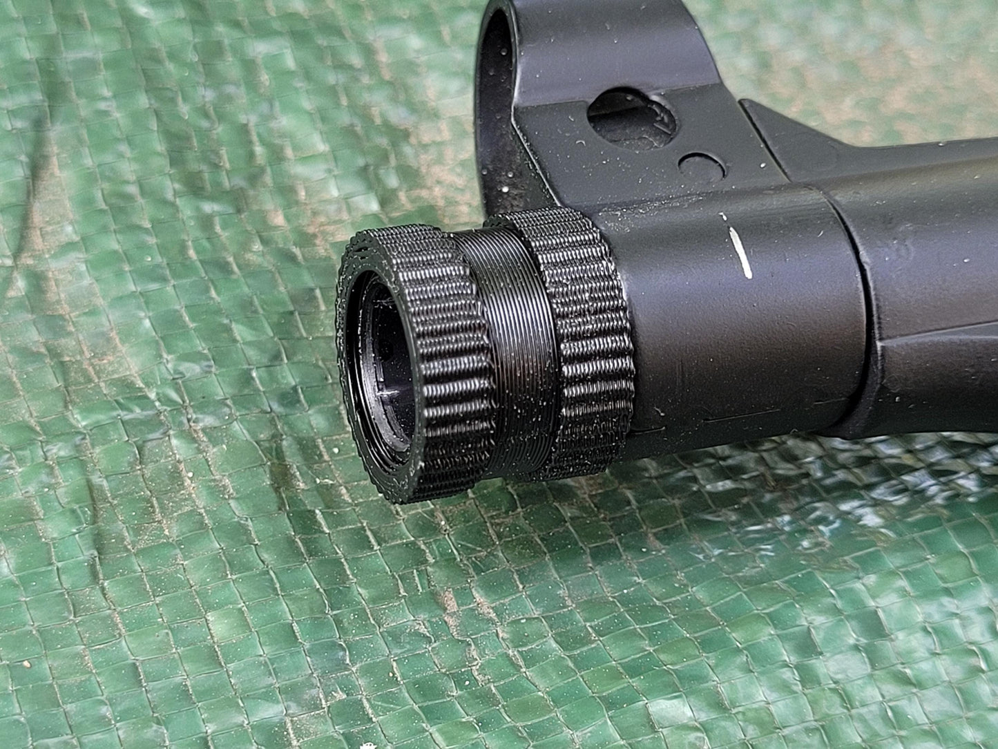 MP-40 gun replica threaded cover nut ASG